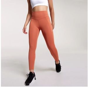 NEW CALIA Women's Energize Mesh 7/8 High Rise Legging Size:XL